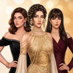 Biểu tượng Fashion Show Girl Dress up